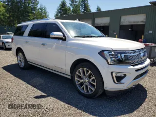 2019 Ford Expedition Max Platinum with VIN 1FMJK1MT7KEA23687, listed as a Copart auction lot 63277945 with 85,937 mi miles and Salvage title. Bid and sale history available at DreamBid. Image 4.