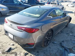 2017 Infiniti Q60 3.0t Premium with VIN JN1EV7EK0HM362654, listed as a IAAI auction lot 41280681 with 31,822 mi miles. Bid and sale history available at carsss.com. Image 4.