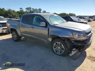 2021 Chevrolet Colorado 2WD Work Truck z VIN 1GCGSBEN5M1250035, wystawiony jako Copart lot #81490854 z przebiegiem 74 760 mil mil oraz Szkoda całkowita • Salvage title. Historia ofert i sprzedaży dostępna na DreamBid. Obrazek 4.