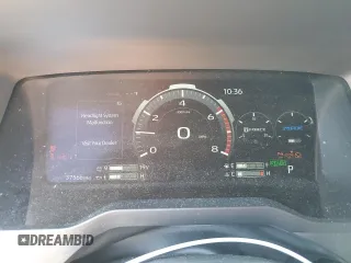2022 Toyota Tundra Capstone Hybrid with VIN 5TFVC5DB1NX010962, listed as a Copart auction lot 50630705 with 37,566 mi miles and Salvage title. Bid and sale history available at DreamBid. Image 9.