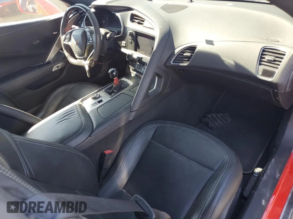 2018 Chevrolet Corvette Z06 1LZ with VIN 1G1YN2D65J5600170, listed as a Copart auction lot 57647814 with 38,226 mi miles and Salvage Title. Bid and sale history available at carsss.com. Image 8.