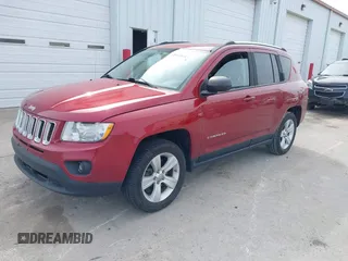2012 Jeep Compass Latitude with VIN 1C4NJCEB5CD579045, listed as a IAAI auction lot 41863820 with 118,282 mi miles and . Bid and sale history available at carsss.com. Image 17.