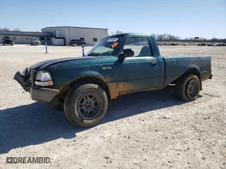 1998 Ford Ranger XL with VIN 1FTYR10C5WUC70660, listed as a Copart auction lot 46744695 with 172,544 mi miles and Salvage Title. Bid and sale history available at carsss.com. Image 1.