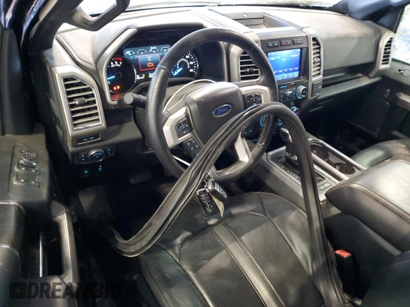 2020 Ford F-150 XL with VIN 1FTEW1E43LFA77730, listed as a Copart auction lot 51292025 with 33,351 mi miles and Salvage Title. Bid and sale history available at carsss.com. Image 8.