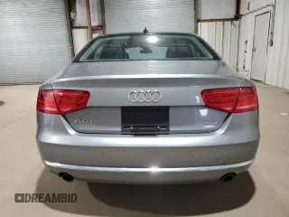 2013 Audi A8 3.0L with VIN WAURGAFD6DN004059, listed as a Copart auction lot 51054525 with 162,675 mi miles and Clean title. Bid and sale history available at DreamBid. Image 6.