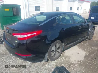 2012 Kia Optima Hybrid with VIN KNAGM4AD8C5013501, listed as a IAAI auction lot 41967304 with 181,673 mi miles. Bid and sale history available at carsss.com. Image 4.