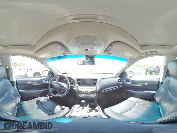2015 Infiniti QX60 with VIN 5N1AL0MNXFC543215, listed as a Copart auction lot 52249185 with 76,482 mi miles and Salvage Title. Bid and sale history available at carsss.com. Image 15.