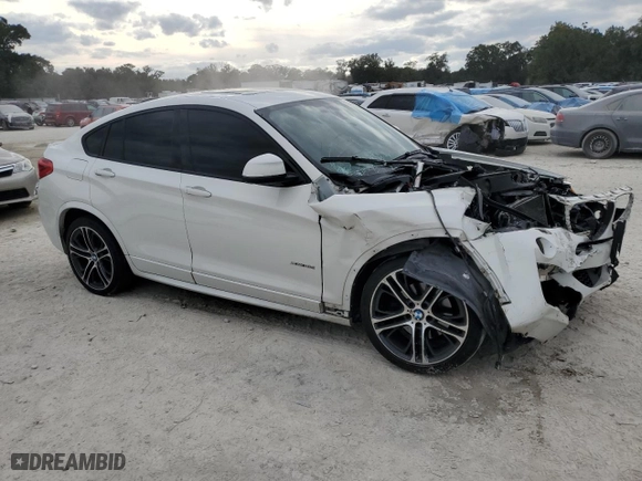 2018 BMW X4 xDrive28i with VIN 5UXXW3C57J0T80573, listed as a Copart auction lot 41517475 with NaN miles and Non Repairable. Bid and sale history available at carsss.com. Image 4.