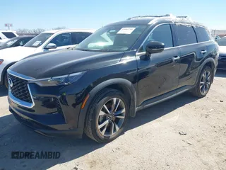 2023 Infiniti QX60 Luxe with VIN 5N1DL1FS9PC364963, listed as a IAAI auction lot 41681710 with 11,751 mi miles and . Bid and sale history available at DreamBid. Image 2.