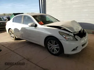 2012 Infiniti G25 Journey with VIN JN1DV6APXCM700433, listed as a Copart auction lot 85270994 with Not provided miles and Salvage title. Bid and sale history available at DreamBid. Image 4.