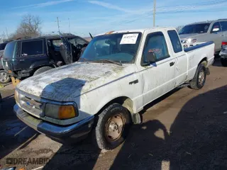 1996 Ford Ranger XL with VIN 1FTCR14UXTPB22009, listed as a IAAI auction lot 41453573 with 192,003 mi miles. Bid and sale history available at carsss.com. Image 2.