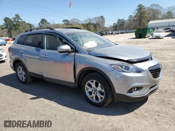 2014 Mazda CX-9 Touring with VIN JM3TB2CA1E0442386, listed as a Copart auction lot 48390445 with 80,166 mi miles and Salvage Title. Bid and sale history available at carsss.com. Image 4.