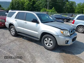 2008 Toyota 4Runner SR5 z VIN JTEBU14R680130822, wystawiony jako IAAI lot #42418907 z przebiegiem 334 882 mil mil oraz . Historia ofert i sprzedaży dostępna na DreamBid. Obrazek 1.
