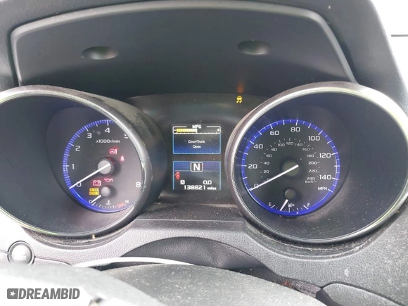 2017 Subaru Legacy Premium with VIN 4S3BNAC69H3028261, listed as a IAAI auction lot 40335834 with 138,821 mi miles. Bid and sale history available at carsss.com. Image 7.
