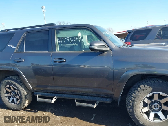 2021 Toyota 4Runner TRD Off Road Premium with VIN JTERU5JR0M5912797, listed as a IAAI auction lot 41796491 with 106,602 mi miles and . Bid and sale history available at DreamBid. Image 13.