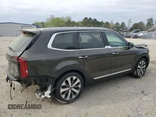 2021 Kia Telluride S with VIN 5XYP64HC1MG190099, listed as a Copart auction lot 51668005 with 60,978 mi miles and Salvage title. Bid and sale history available at DreamBid. Image 3.