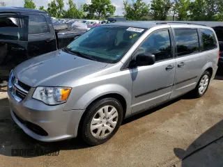 2015 Dodge Grand Caravan SE with VIN 2C4RDGBG8FR725133, listed as a Copart auction lot 55121634 with 120,204 mi miles and Salvage Title. Bid and sale history available at DreamBid. Image 1.