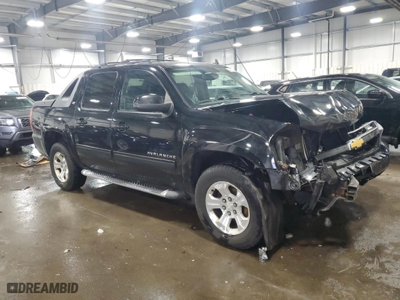 2012 Chevrolet Avalanche LT with VIN 3GNTKFE71CG146995, listed as a Copart auction lot 44611575 with 325,287 mi miles and Salvage Title. Bid and sale history available at carsss.com. Image 4.