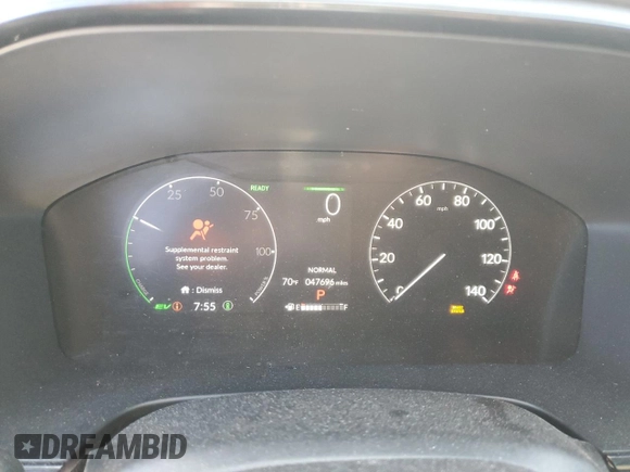 2023 Honda CR-V Sport with VIN 5J6RS6H5XPL001101, listed as a Copart auction lot 50939365 with 47,696 mi miles and Salvage Title. Bid and sale history available at DreamBid. Image 9.