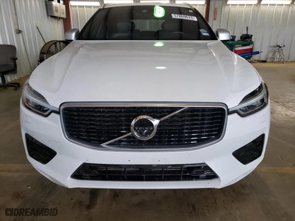 2018 Volvo XC60 R-Design with VIN YV4A22RM1J1036921, listed as a Copart auction lot 57869633 with 96,975 mi miles. Bid and sale history available at carsss.com. Image 5.
