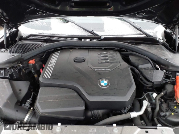 2022 BMW 3 Series 330i xDrive with VIN 3MW5R7J01N8C24620, listed as a IAAI auction lot 41269710 with 1 mi miles. Bid and sale history available at carsss.com. Image 10.