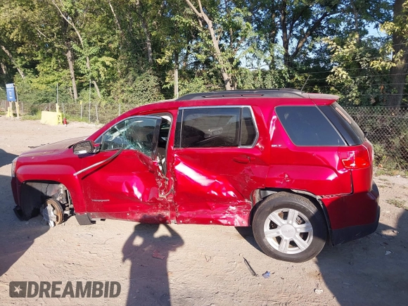 2015 GMC Terrain SLT with VIN 2GKFLXE33F6249555, listed as a IAAI auction lot 40096360 with 143,358 mi miles and . Bid and sale history available at DreamBid. Image 6.
