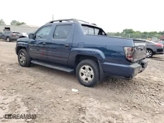 2010 Honda Ridgeline RT with VIN 5FPYK1F25AB004907, listed as a Copart auction lot 56617553 with 252,049 mi miles and Salvage Title. Bid and sale history available at carsss.com. Image 2.