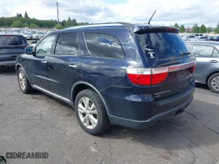 2011 Dodge Durango Crew with VIN 1D4SE4GT4BC593593, listed as a IAAI auction lot 42085058 with 119,578 mi miles. Bid and sale history available at carsss.com. Image 3.
