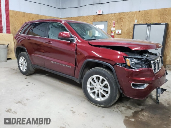 2022 Jeep Grand Cherokee WK Laredo E with VIN 1C4RJFAG8NC113817, listed as a Copart auction lot 56513354 with 26,889 mi miles and Salvage Title. Bid and sale history available at carsss.com. Image 4.