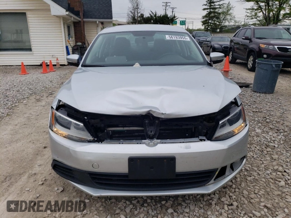 2011 Volkswagen Jetta SE with VIN 3VWDX7AJXBM342565, listed as a Copart auction lot 56193955 with 113,167 mi miles and Salvage title. Bid and sale history available at DreamBid. Image 5.