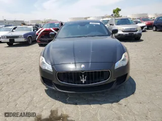 2014 Maserati Quattroporte S Q4 with VIN ZAM56RRAXE1082630, listed as a Copart auction lot 59699864 with 81,535 mi miles and Salvage Title. Bid and sale history available at carsss.com. Image 5.