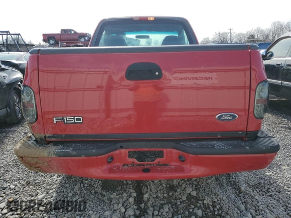 2002 Ford F-150 with VIN 2FTRF08292CA22313, listed as a Copart auction lot 46570775 with 162,051 mi miles and Salvage title. Bid and sale history available at DreamBid. Image 6.