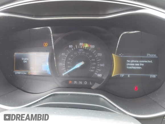 2017 Ford Fusion SE with VIN 3FA6P0H73HR178154, listed as a IAAI auction lot 42105268 with 220,919 mi miles and . Bid and sale history available at DreamBid. Image 7.
