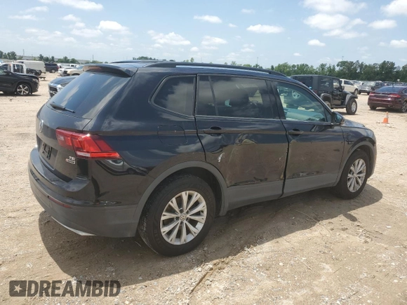 2018 Volkswagen Tiguan S с VIN 3VV0B7AX2JM114189, выставлен на аукционе Copart как лот 56109665 с пробегом 65 432 миль миль и Списание • Salvage title. История ставок и продаж доступна на DreamBid. Изображение 3.