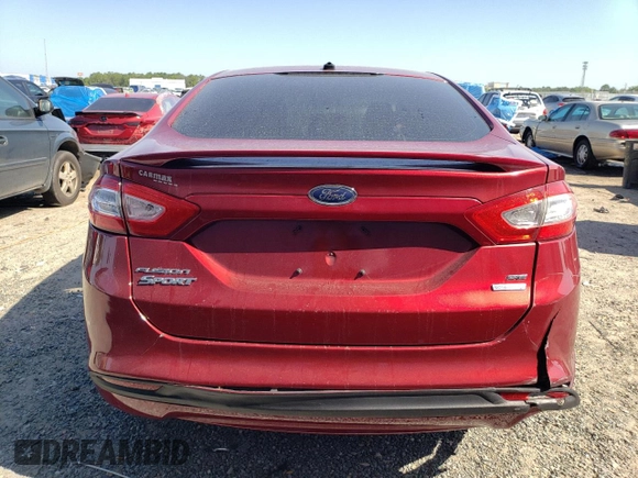 2014 Ford Fusion SE with VIN 3FA6P0HD2ER125916, listed as a Copart auction lot 51517515 with 129,271 mi miles and Salvage Title. Bid and sale history available at DreamBid. Image 6.