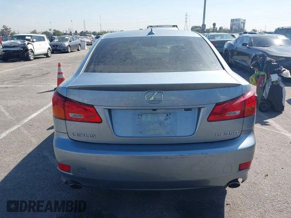 2008 Lexus IS 350 with VIN JTHBE262585020076, listed as a IAAI auction lot 41858756 with 98,045 mi miles and . Bid and sale history available at DreamBid. Image 15.