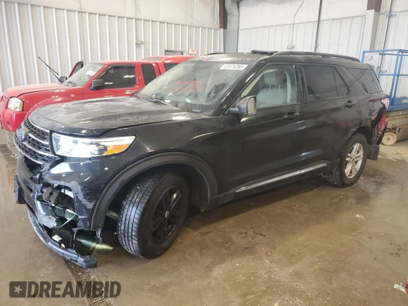 2020 Ford Explorer XLT with VIN 1FMSK8DH0LGC88692, listed as a Copart auction lot 41575285 with 133,353 mi miles and Salvage Title. Bid and sale history available at carsss.com. Image 1.