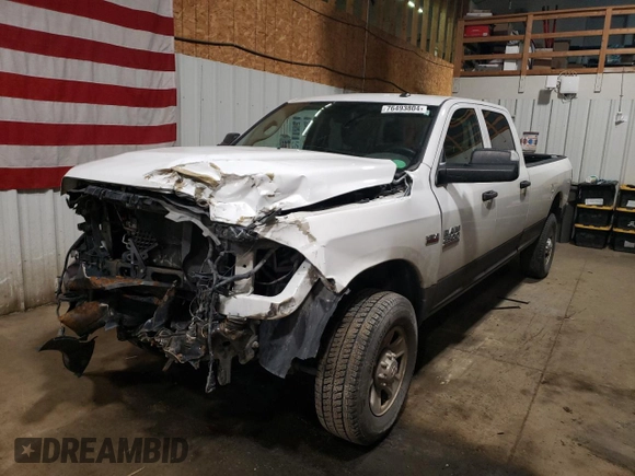 2017 Ram 2500 Tradesman с VIN 3C6UR5HJ2HG636449, выставлен на аукционе Copart как лот 76493804 с пробегом 12 560 миль миль и Списание • Salvage title. История ставок и продаж доступна на DreamBid. Изображение 1.