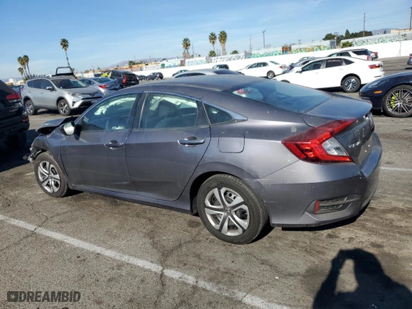 2017 Honda Civic Sedan LX with VIN 2HGFC2F56HH524181, listed as a Copart auction lot 86341744 with 134,340 mi miles and Salvage Title. Bid and sale history available at carsss.com. Image 2.