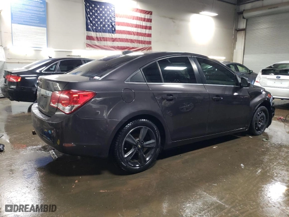 2015 Chevrolet Cruze LT with VIN 1G1PE5SBXF7143946, listed as a Copart auction lot 49836965 with 166,079 mi miles and Clean Title. Bid and sale history available at carsss.com. Image 3.