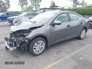 2024 Nissan Sentra S with VIN 3N1AB8BV2RY322960, listed as a IAAI auction lot 42201681 with 23,738 mi miles and . Bid and sale history available at DreamBid. Image 18.