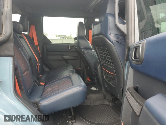 2023 Ford Bronco Raptor with VIN 1FMEE5JR9PLC09582, listed as a Copart auction lot 55841805 with 873 mi miles and Salvage Title. Bid and sale history available at DreamBid. Image 11.