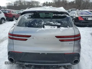 2022 Genesis GV70 Sport with VIN KMUMCDTC8NU022430, listed as a Copart auction lot 42189715 with 8,291 mi miles and Salvage title. Bid and sale history available at DreamBid. Image 6.