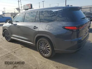 2024 Lexus TX 350 with VIN 5TDAAAB63RS002392, listed as a Copart auction lot 65291525 with 62,857 mi miles and Salvage title. Bid and sale history available at DreamBid. Image 2.