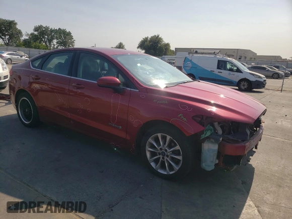 2017 Ford Fusion Hybrid SE with VIN 3FA6P0LU3HR266246, listed as a Copart auction lot 59747805 with 251,396 mi miles and Salvage title. Bid and sale history available at DreamBid. Image 4.