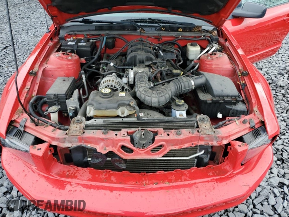 2007 Ford Mustang Deluxe with VIN 1ZVFT80N575303006, listed as a Copart auction lot 64659265 with 68,629 mi miles and Salvage title. Bid and sale history available at DreamBid. Image 11.