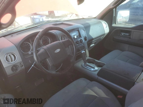 2006 Ford F-150 XLT with VIN 1FTPX04536KC79022, listed as a Copart auction lot 87627175 with 183,663 mi miles and Salvage title. Bid and sale history available at DreamBid. Image 8.