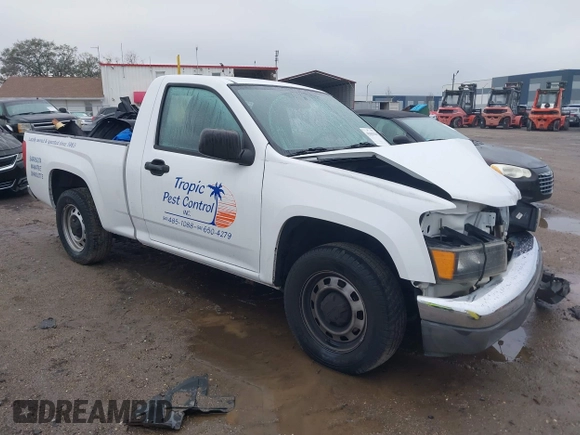 2012 GMC Canyon Work Truck with VIN 1GTC5LF99C8125249, listed as a IAAI auction lot 41661284 with 145,262 mi miles. Bid and sale history available at carsss.com. Image 1.