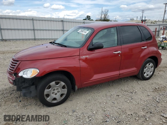 2006 Chrysler PT Cruiser Touring with VIN 3A4FY58B76T284755, listed as a Copart auction lot 72690114 with 158,218 mi miles and Non Repairable. Bid and sale history available at carsss.com. Image 1.