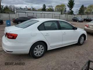 2015 Volkswagen Jetta Sedan 2.0L S with VIN 3VW2K7AJ0FM306735, listed as a Copart auction lot 53378135 with 92,852 mi miles and Salvage Title. Bid and sale history available at carsss.com. Image 3.